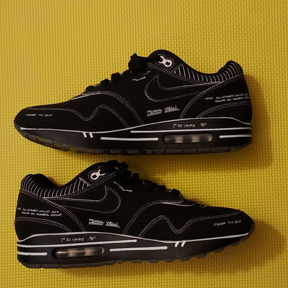 Air max 1 Tinker Special edition. Sketch to shelf